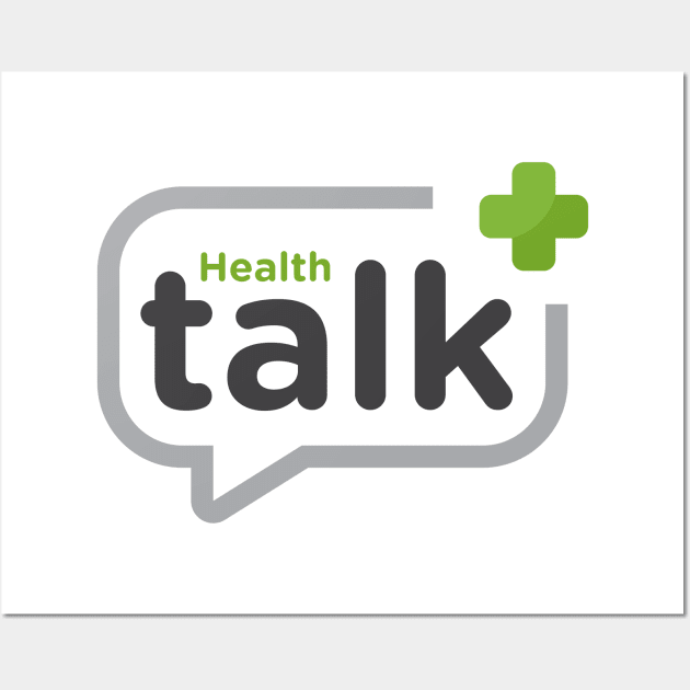 health talk consult Wall Art by heath19art